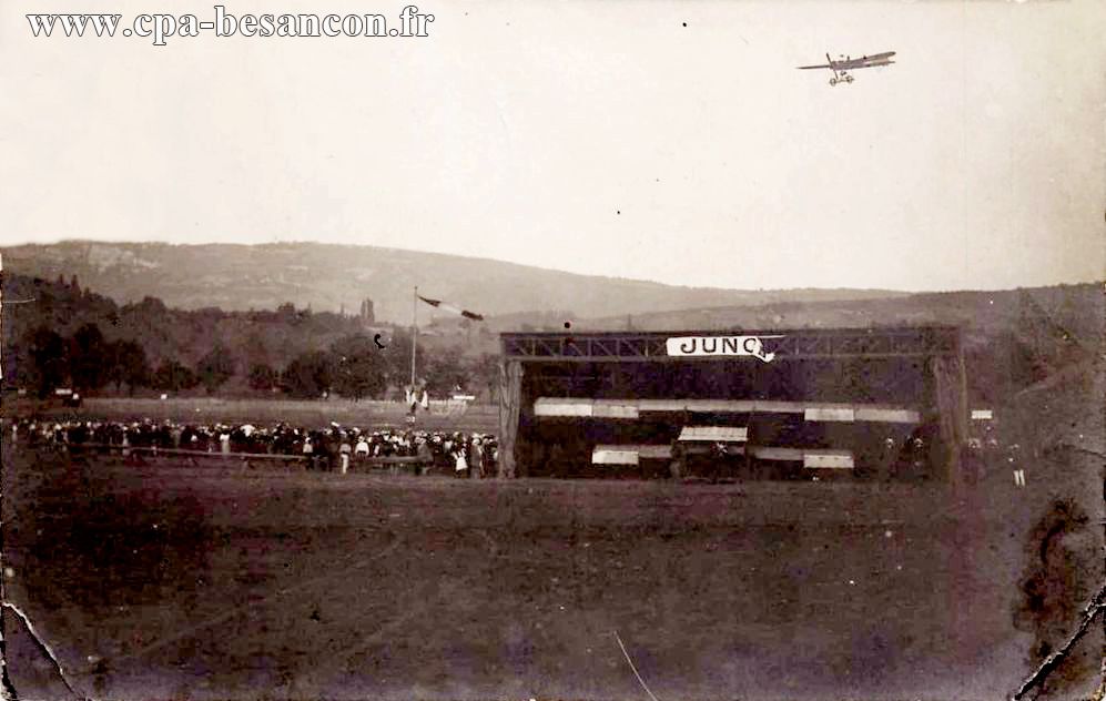 BESANÇON-MEETING des 14, 15 et 16 juillet 1911 - Aérodrome de Palente. -